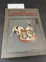 The Animal World, volume V, 1910, issued by the R.S,P.C.A, cover Cecil Aldin
