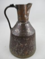 An Antique Eastern design copper water jug, height 12ins