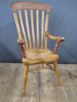 A Child's Windsor chair, height 31ins