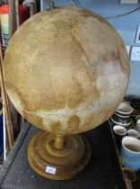 A 19" diameter Philips terrestrial globe