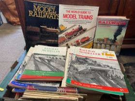 A large collection of Railway Modeller  Magazines from the 1950's and 1960's, together with