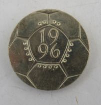 A European Championship football 1996 two pound coin