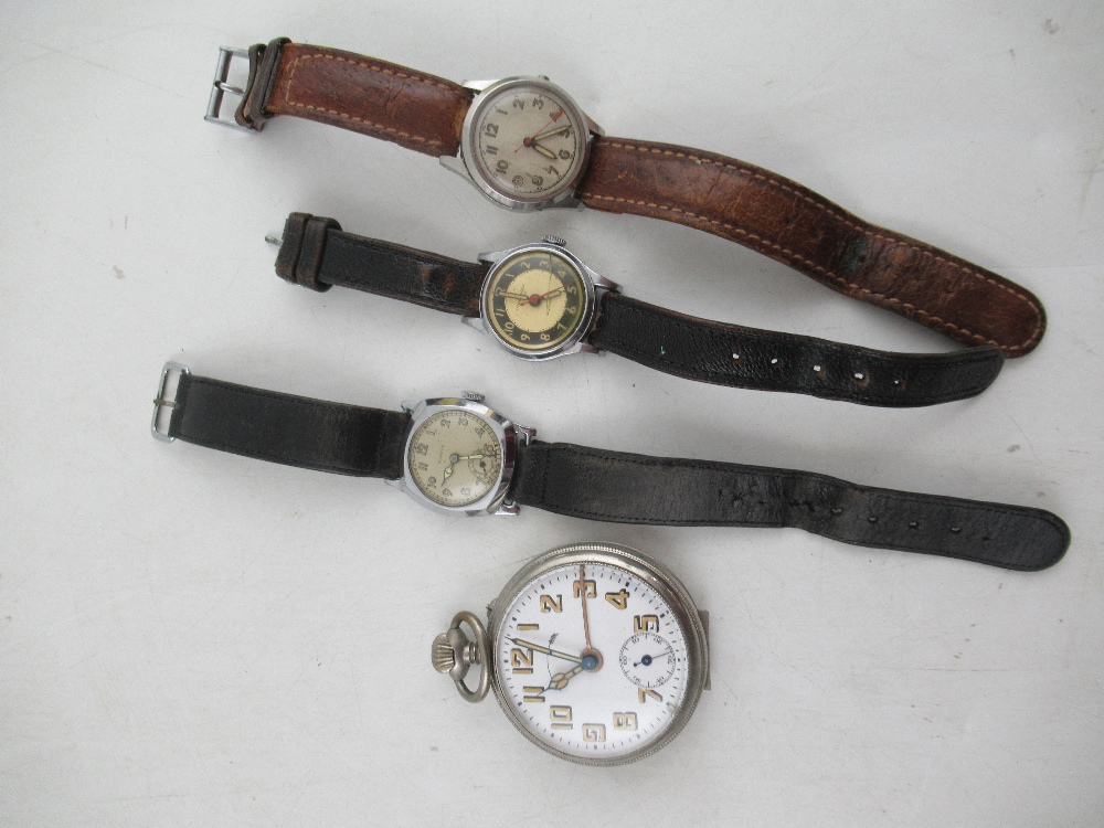 A collection of 1940s/50s watches. to include An Ingersoll wrist watch, a Mappin wrist watch,