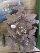 A black forest style cuckoo clock