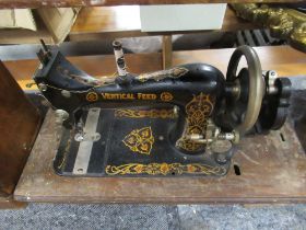 Two sewing machines