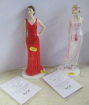 Two limited edition Royal Doulton figures, with certificates