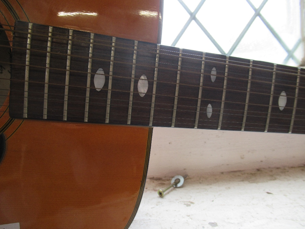 A Kimbara acoustic 12 string guitar - Image 2 of 3