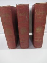 Shakespeare edited by H Staunton 1866, 3 volumes