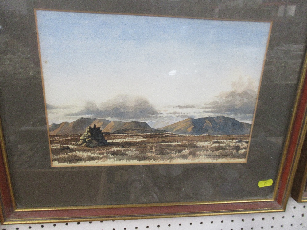 Four J.Ingham Riley watercolours, Lake District scenes, 9ins x 12ins - Image 2 of 4