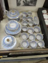 A collection of 19th century teaware