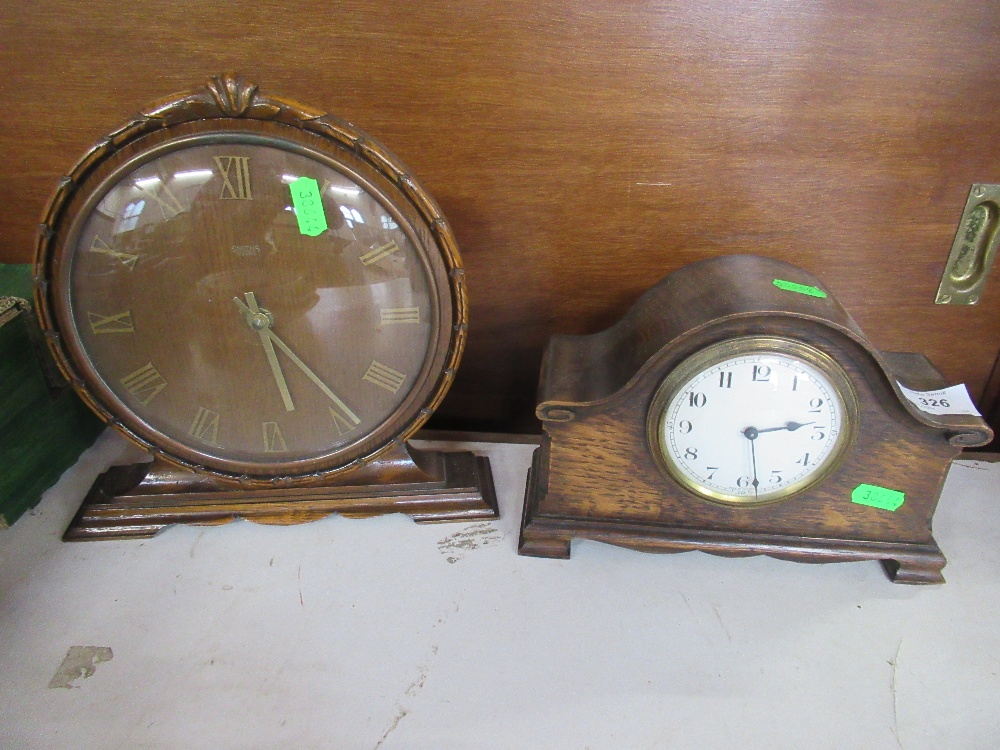 Two Mantel clocks