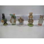 A collection of Beswick Beatrix Potter figures to include, Little Black Rabbit, Tailor of