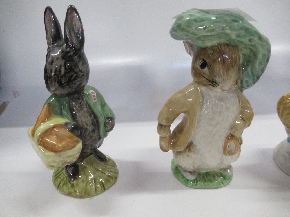 A collection of Beswick Beatrix Potter figures to include, Little Black Rabbit, Tailor of - Image 2 of 4