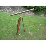 A telescope with stand