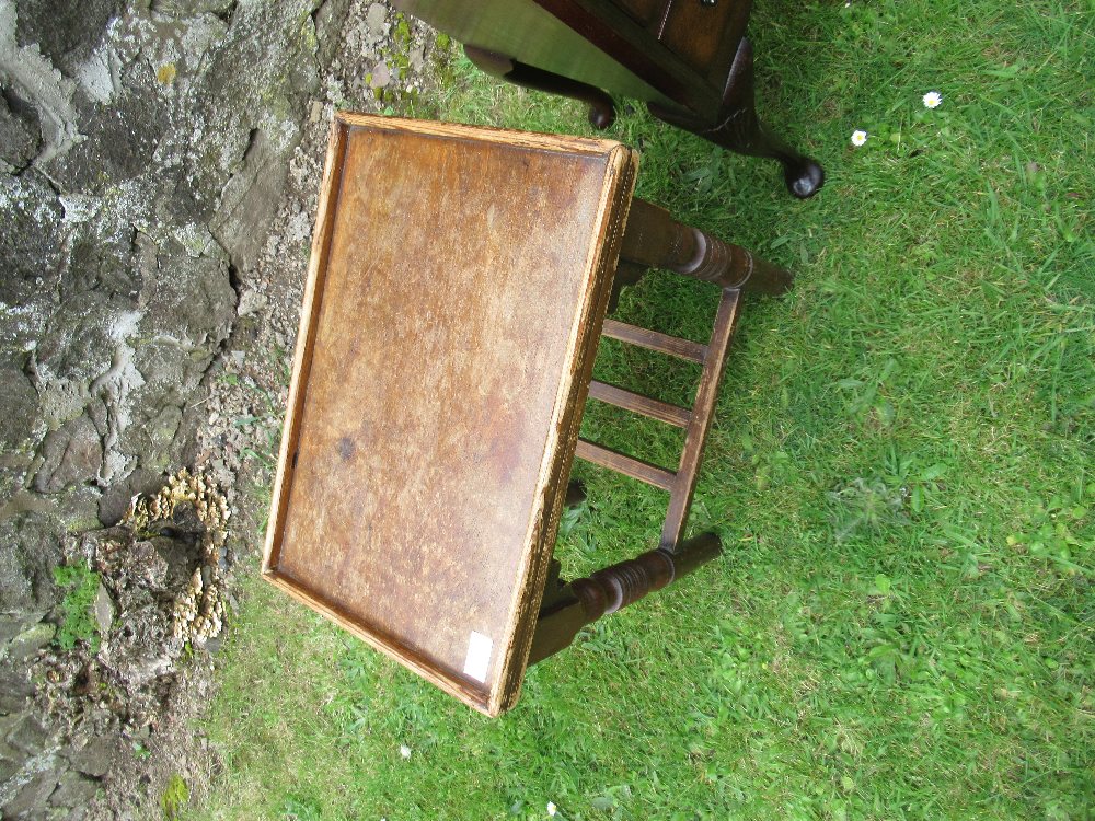 A sewing cabinet, chest of drawers and a stool - Image 4 of 5