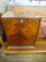 A mahogany cabinet width 16ins, height 20ins