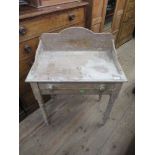 A pine wash stand width 29ins, height 40ins, depth 17ins