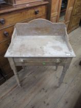 A pine wash stand width 29ins, height 40ins, depth 17ins