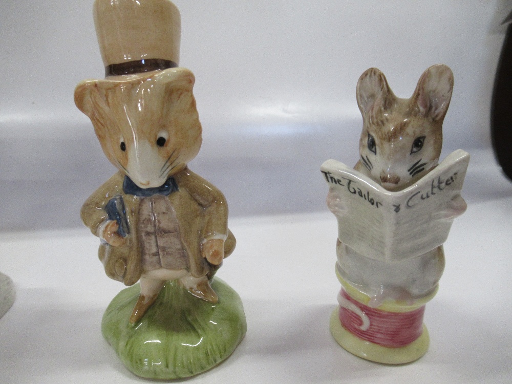 A collection of Beswick Beatrix Potter figures to include, Little Black Rabbit, Tailor of - Image 4 of 4