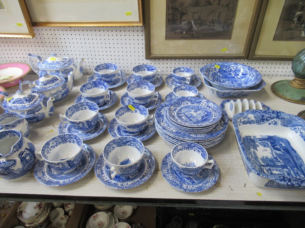 A collection of Spode Italian design tea and dinnerware