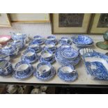 A collection of Spode Italian design tea and dinnerware