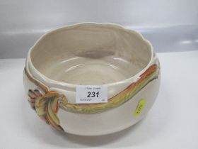 A Clarice Cliff Bowl, width 9ins