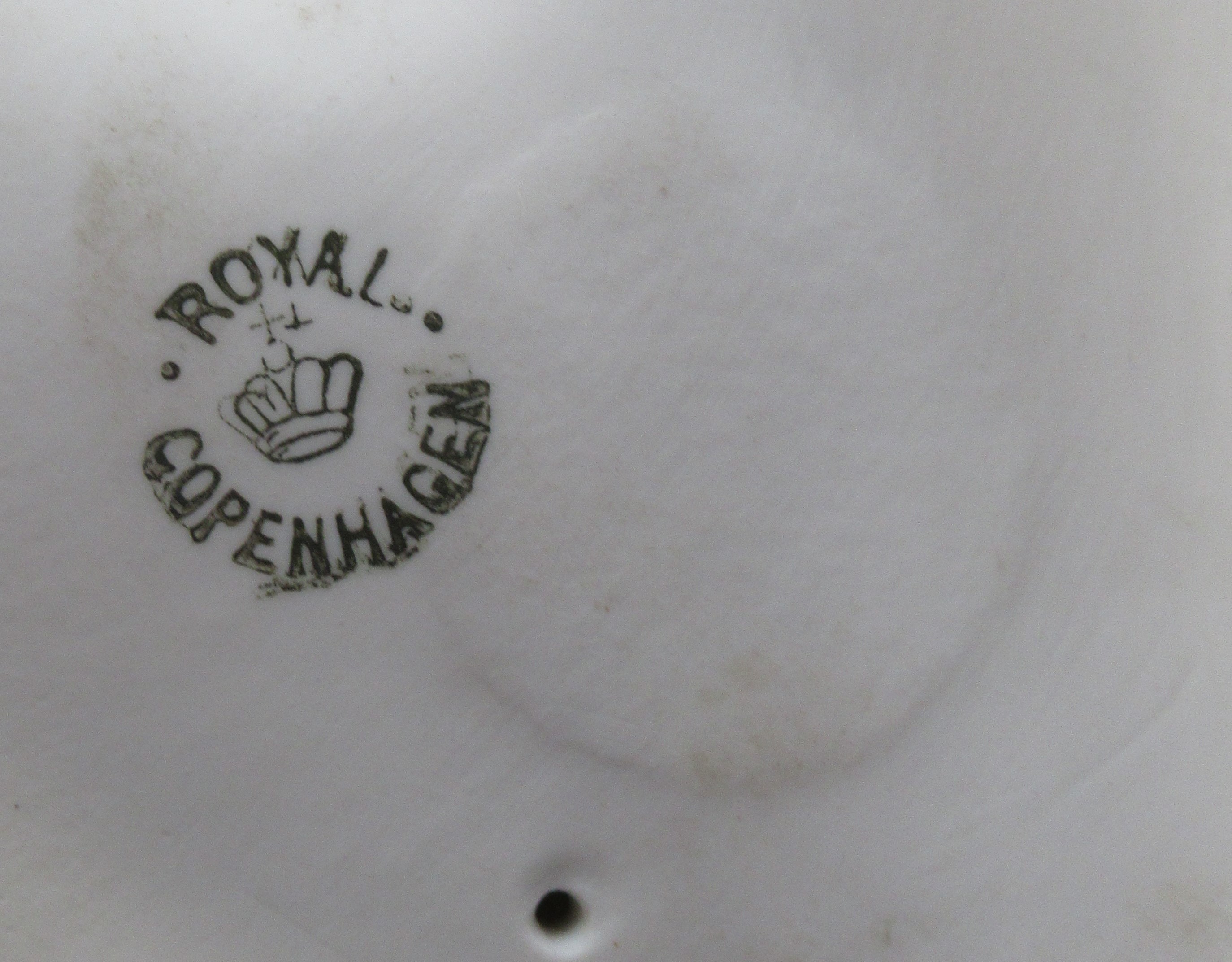 A Royal Copenhagen model, of Swineherd, No 848 made before 1923, (damage to both ears) - Image 3 of 3