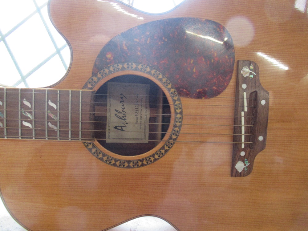 An Ashbury acoustic guitar, - Image 2 of 3
