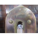 An antique stick barometer Adie & Son Edinburgh