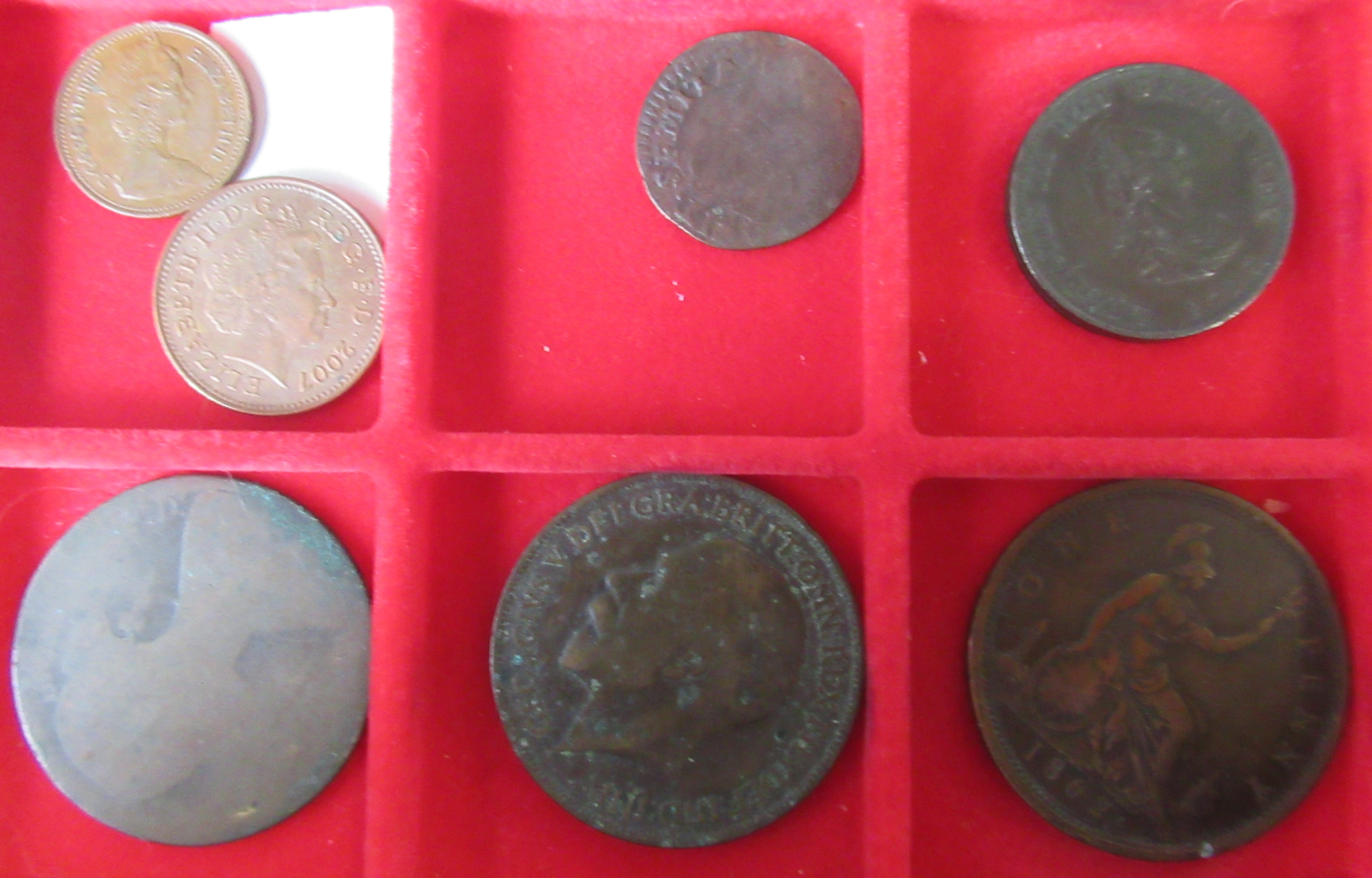 A collection of Antique silver coins, to include Shillings, Three pence's and other coins - Image 5 of 5