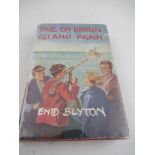 Enid Blyton Five On Kirran Island Again , published Hodder and Stoughton 1st editiion 1947 d/w red