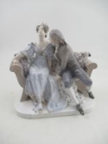 Royal Copenhagen figure of Hans Clodhoper and the Princes 9ins x 10ins No 1473 made before 1923 (