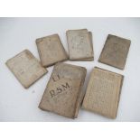 A Collection of WWI linen backed folding maps, of France and Belgium regions, (9)
