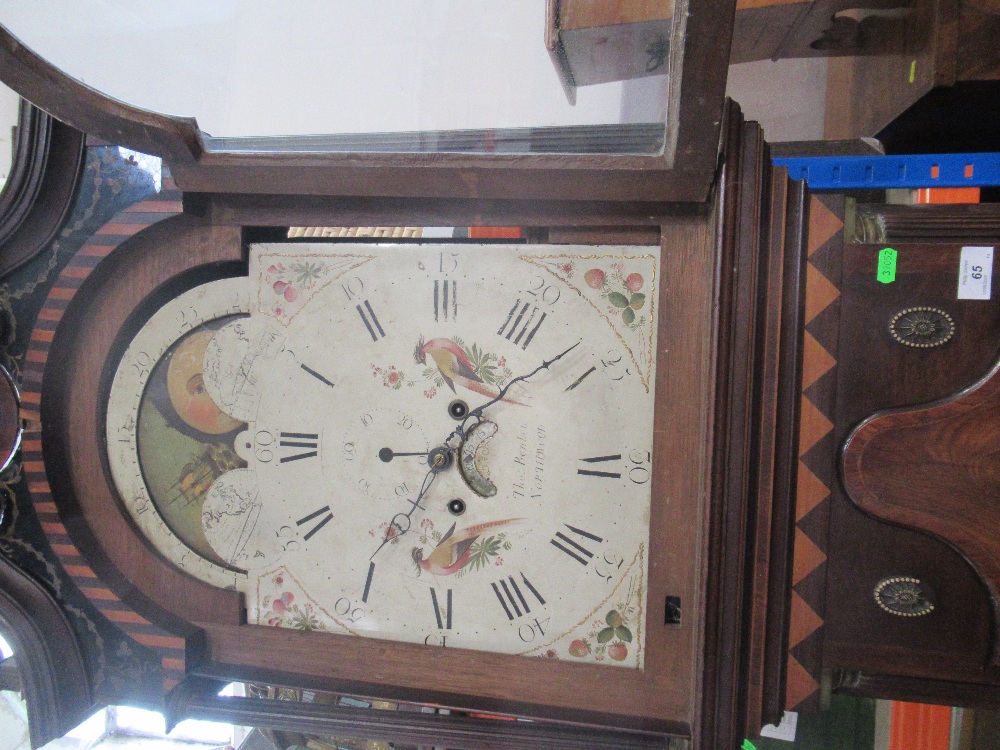 A Georgian long case clock, with mahogany case - Image 2 of 7