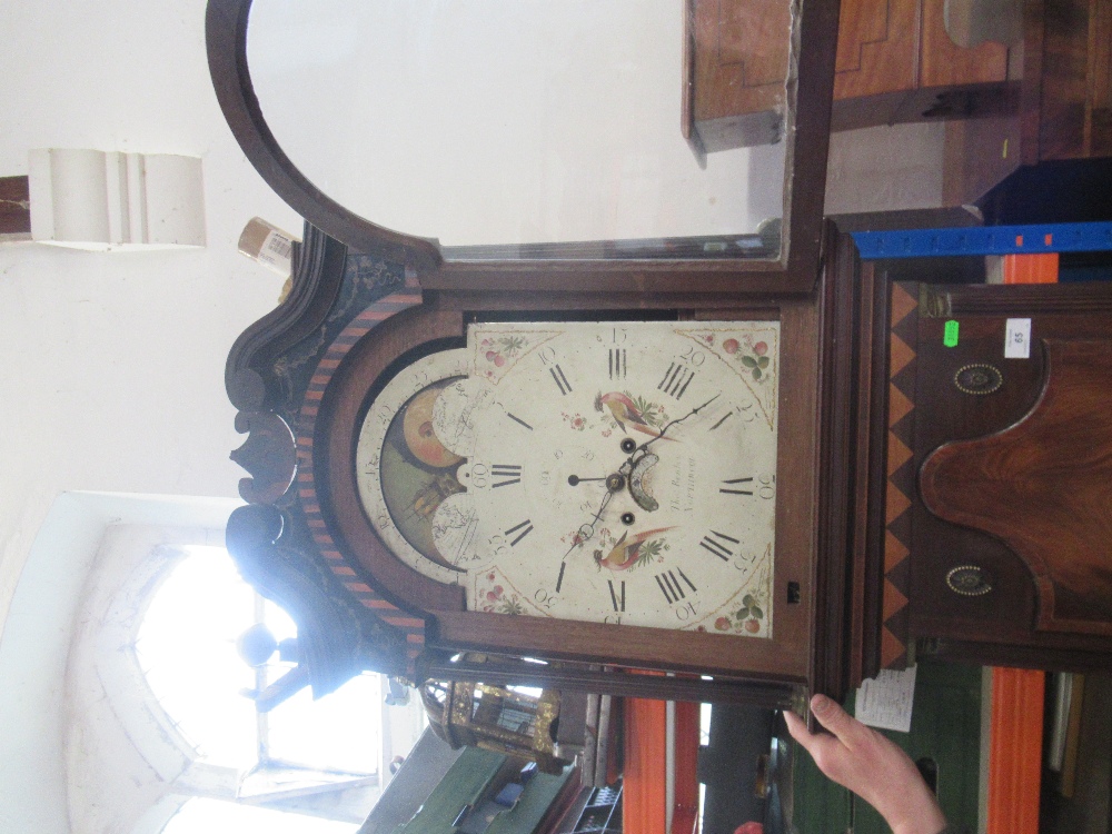 A Georgian long case clock, with mahogany case - Image 3 of 7