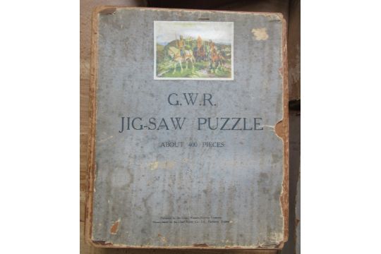 A collection of Chad Valley GWR wooden jig-saw puzzles - Image 2 of 4