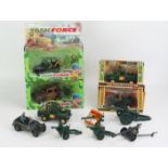 Britains Military Vehicles including Kubelwagon, 9782 Land Rover, 9781 British Scout Car,