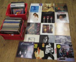 An extensive collection of assorted LPs, various artists including Three Degrees, Diana Ross,