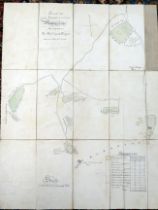 A plan of sundry tenements in and near Marazion, the property of the Rev Canon Rogers, surveyed 1835