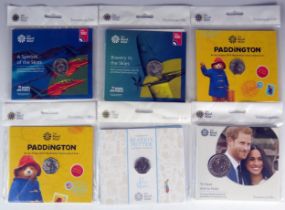 A Selection of Royal Mint Collector's Coin Packs (6)