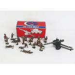 Crescent Military Equipment 5.5 Howitzer Artillery Field Gun - excellent in fair box with various