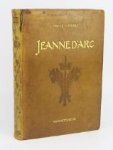 LE NORDEZ (Albert Marie Leon) , Jeanne F'Arc, published by Hachette, calf. gilt. folio, illus.
