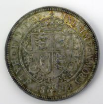 A Victoria 1893 Half Crown