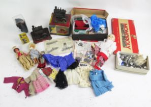 Collection of Vintage Toys including Mamod SE2 Stationary Steam Engine, one boxed, Model Milling