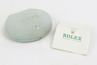 A ROLEX Vintage Ladies Wristwatch Box with guaranty certificate