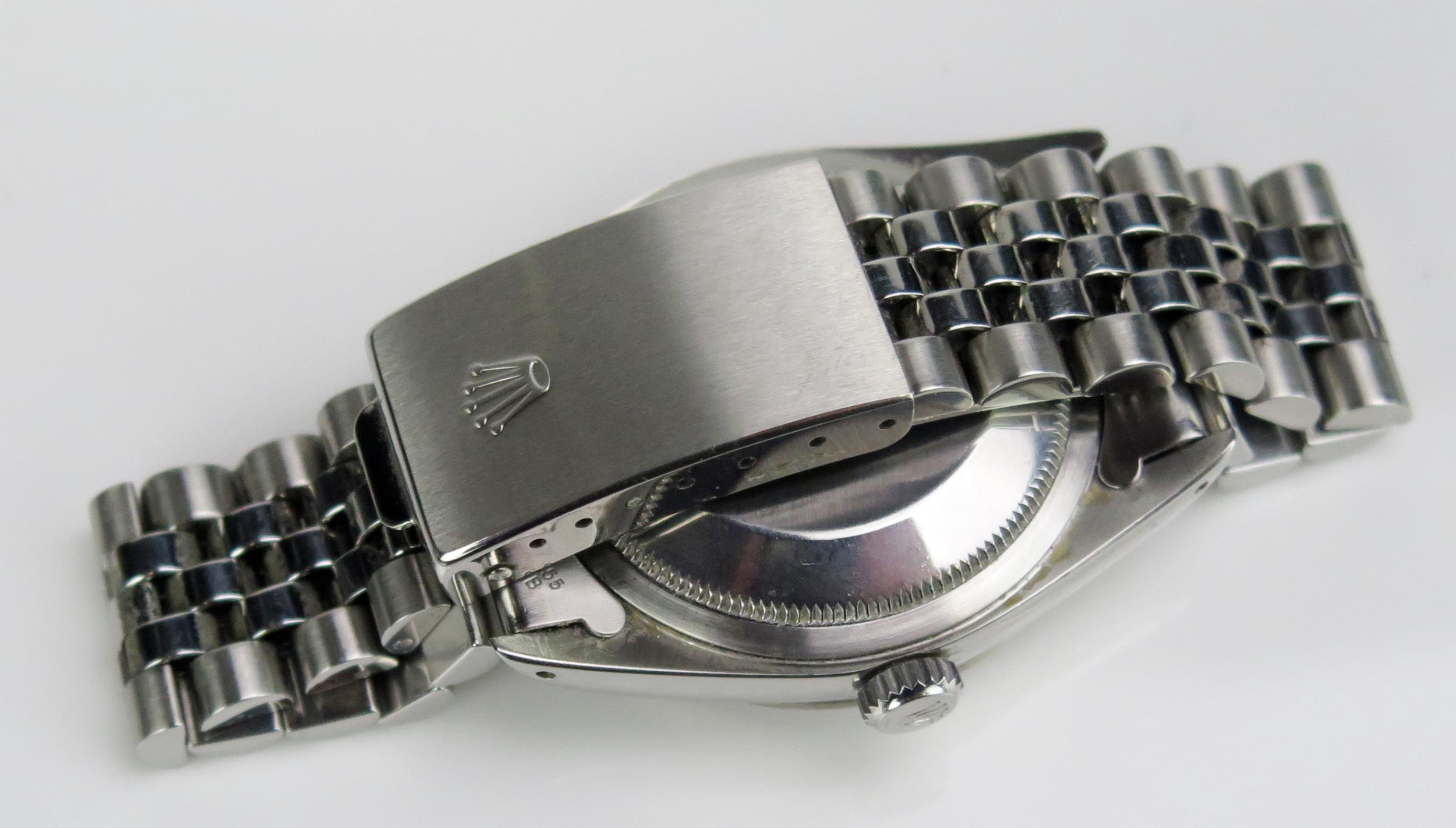 A ROLEX Gent's Oyster Perpetual Datejust S.C.O.C. Steel Cased Wristwatch on a 63600 Jubilee Bracelet - Image 8 of 10