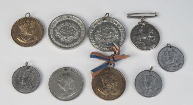 A World War One War Medal to 5572 Pte. H C Lee, R.A.M.C., together with assorted commemorative