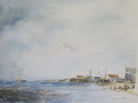 Mcarthur, (C20th artist), sailing boat, watercolour, pencil signed, 38 x 29cm, F & G