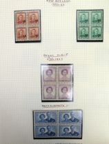 Four Albums of Mint World Stamps including New Zealand (1934-1991)