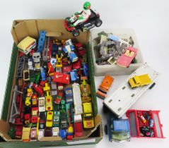 Collection of Playworn Diecast including Matchbox, Corgi, Tonka etc.